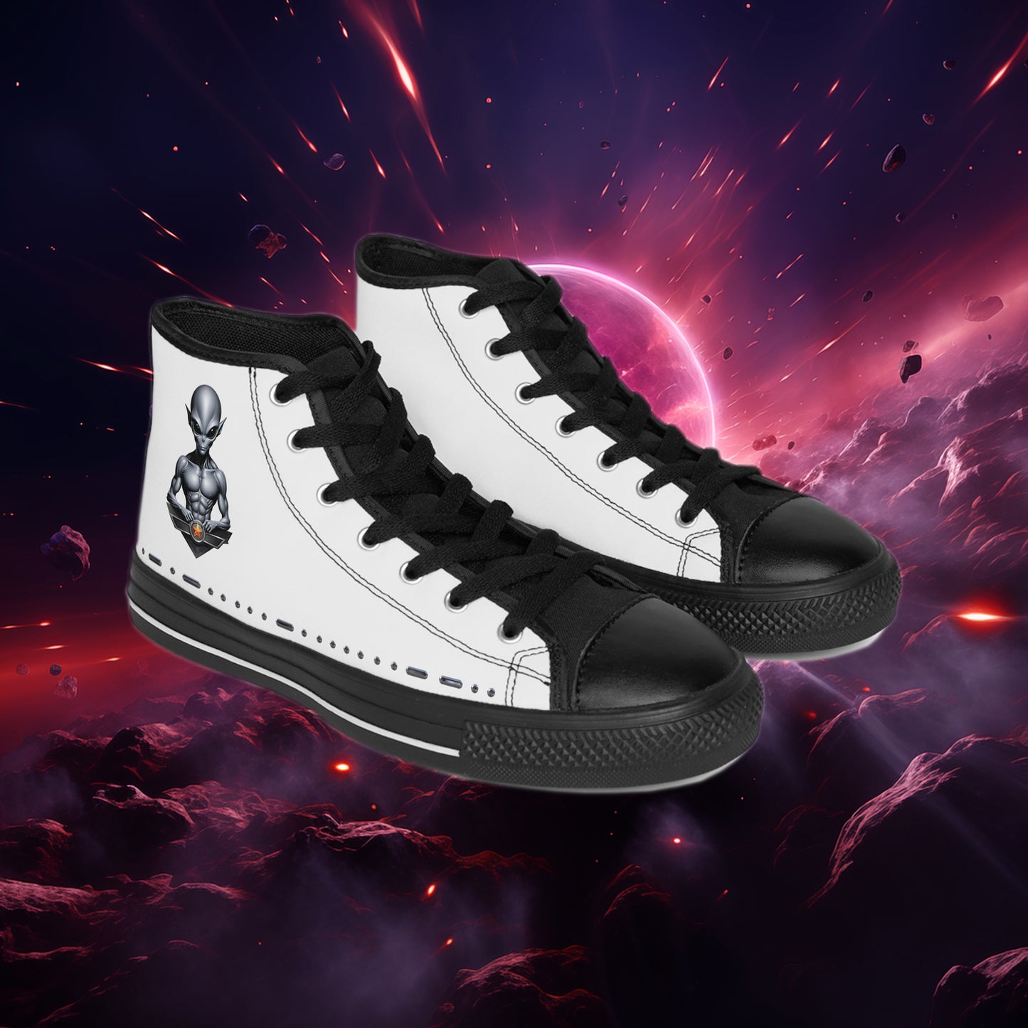 Interstellar Federation High Top Sneakers - Star