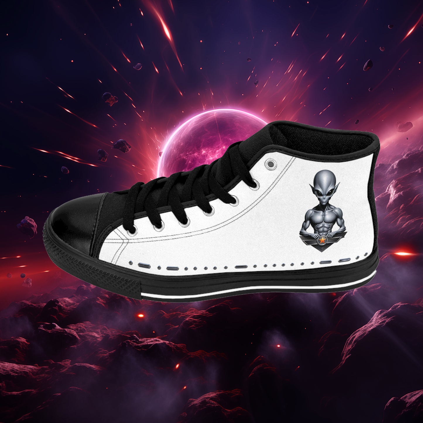 Interstellar Federation High Top Sneakers - Star