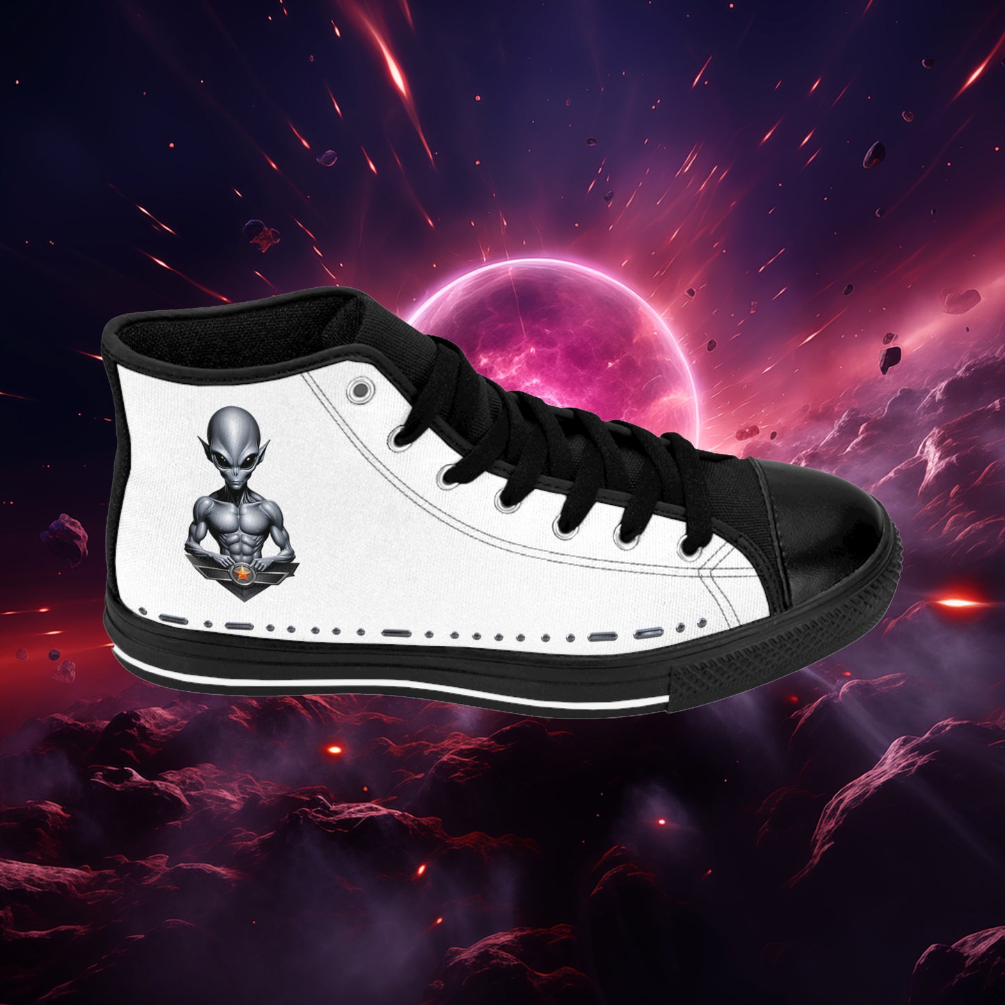 Interstellar Federation High Top Sneakers - Star