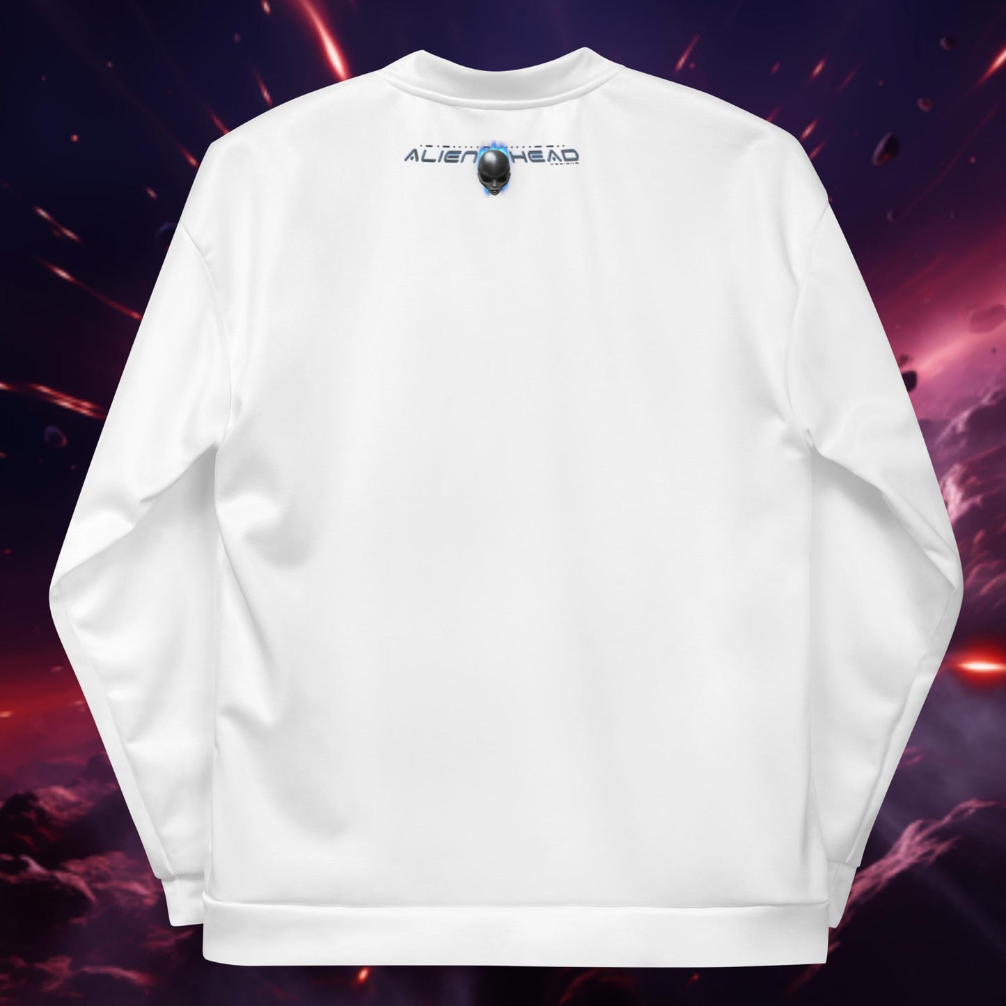 Interstellar Federation Unisex Track Jacket White