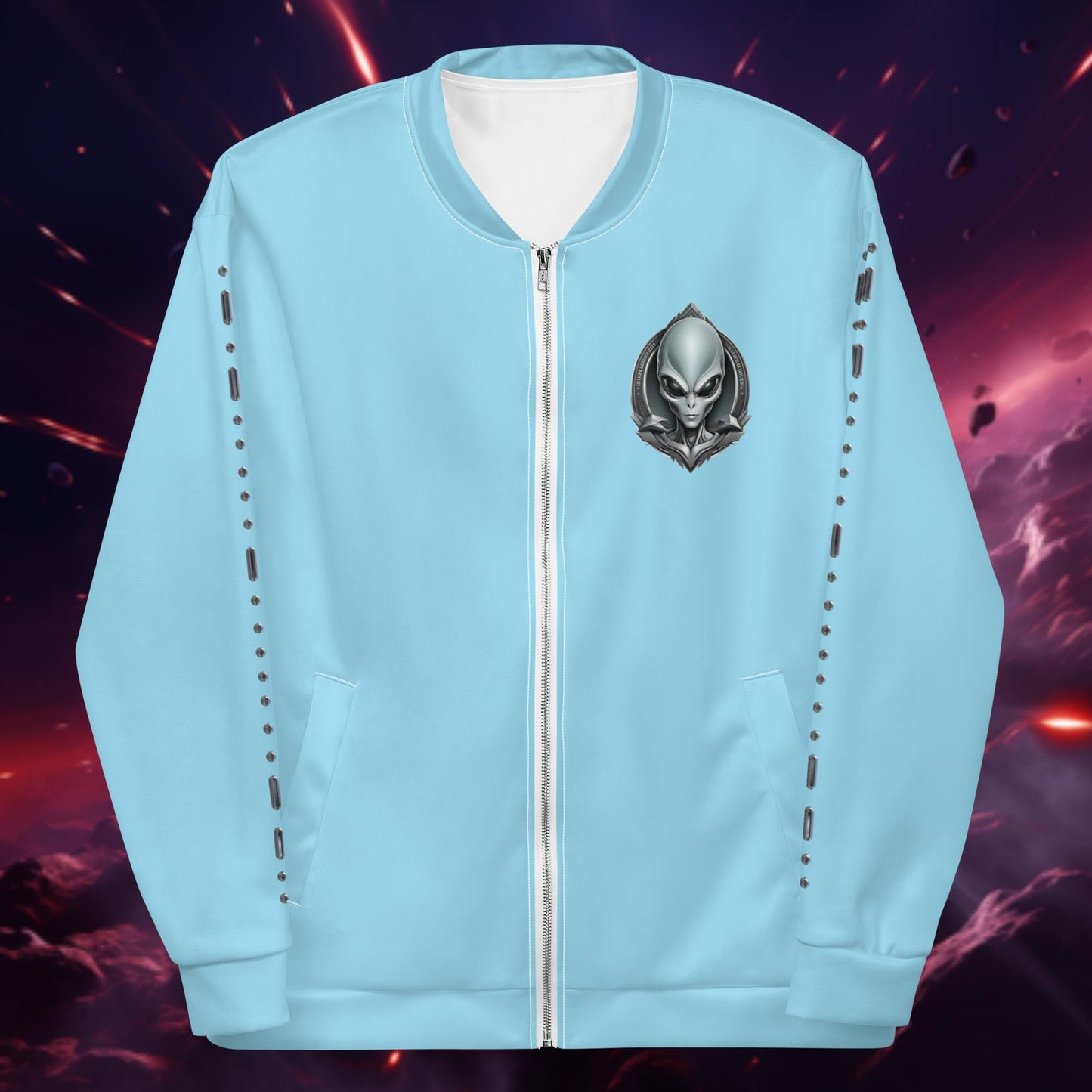 Interstellar Federation Unisex Track Jacket Blue