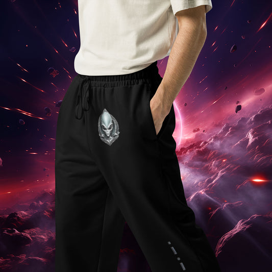 Interstellar Federation Unisex Track Pants Black