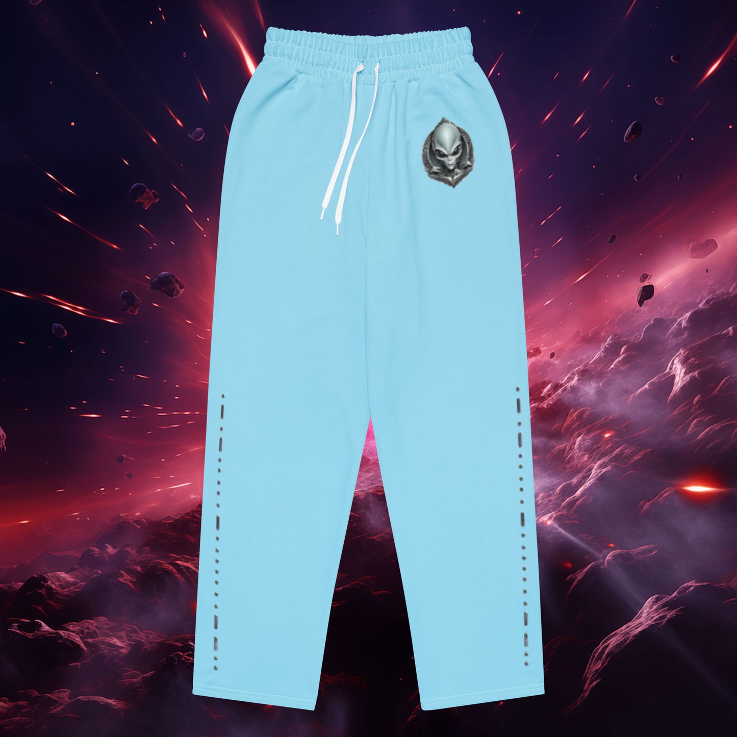 Interstellar Federation Unisex Track Pants Blue