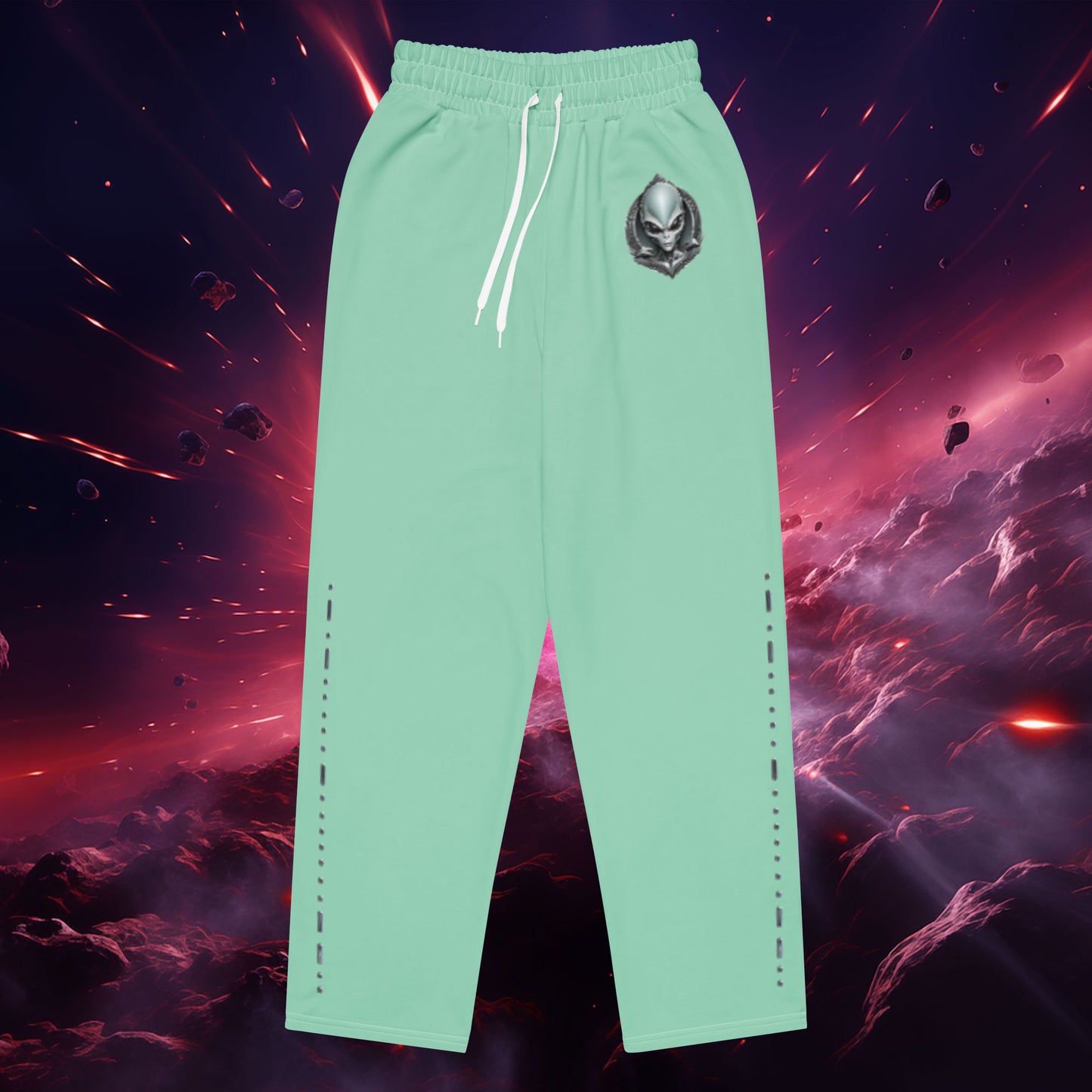 Interstellar Federation Unisex Track Pants Green