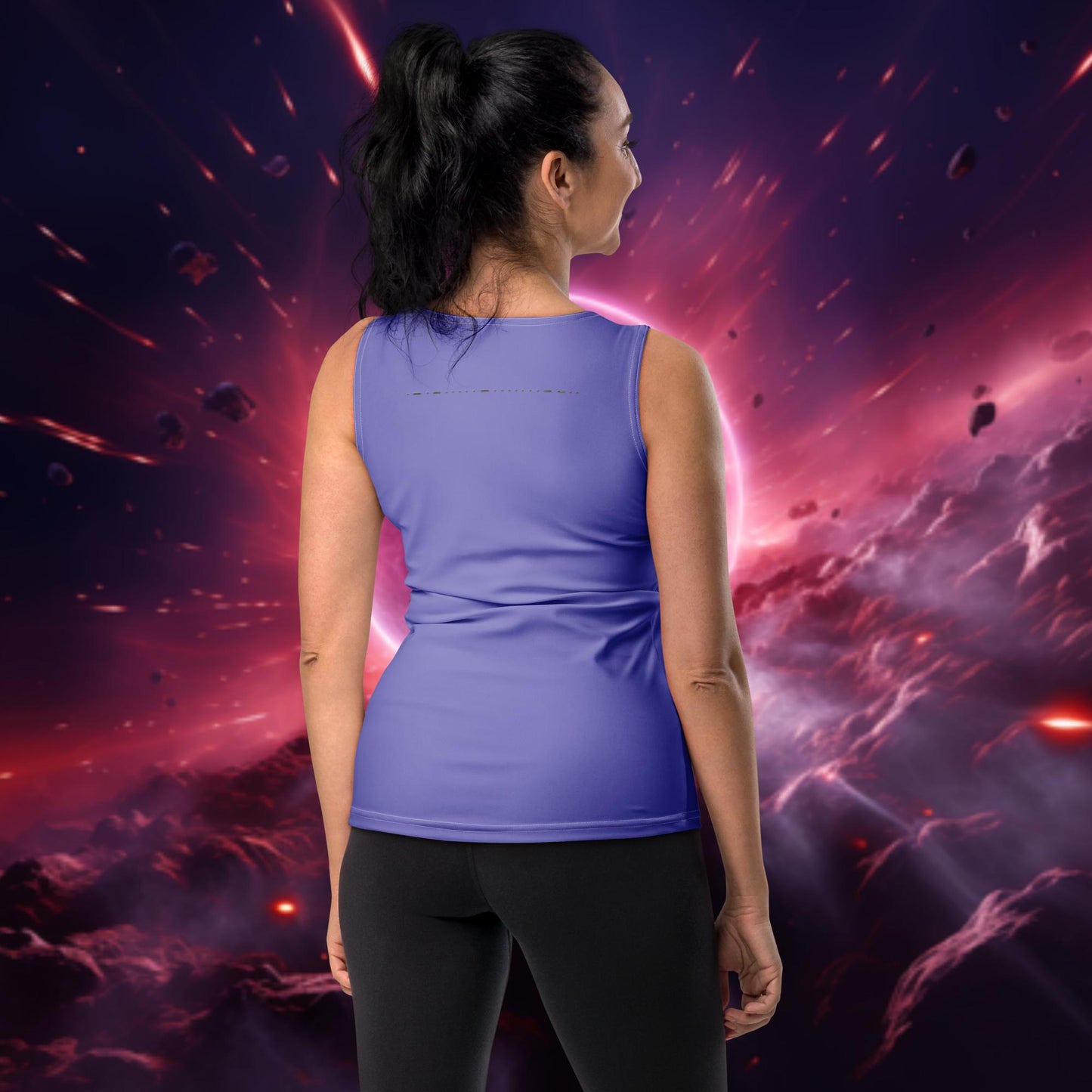 Interstellar Federation Premium Women's Tank Top Violet